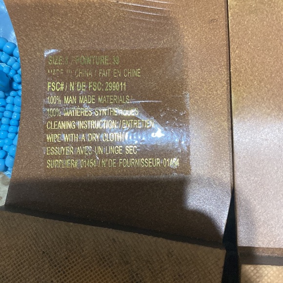 Vintage Boho Coral Sandals 39 8.5 - Picture 7 of 7